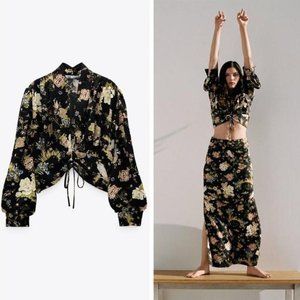 ZARA CROP TOP, SIZE M